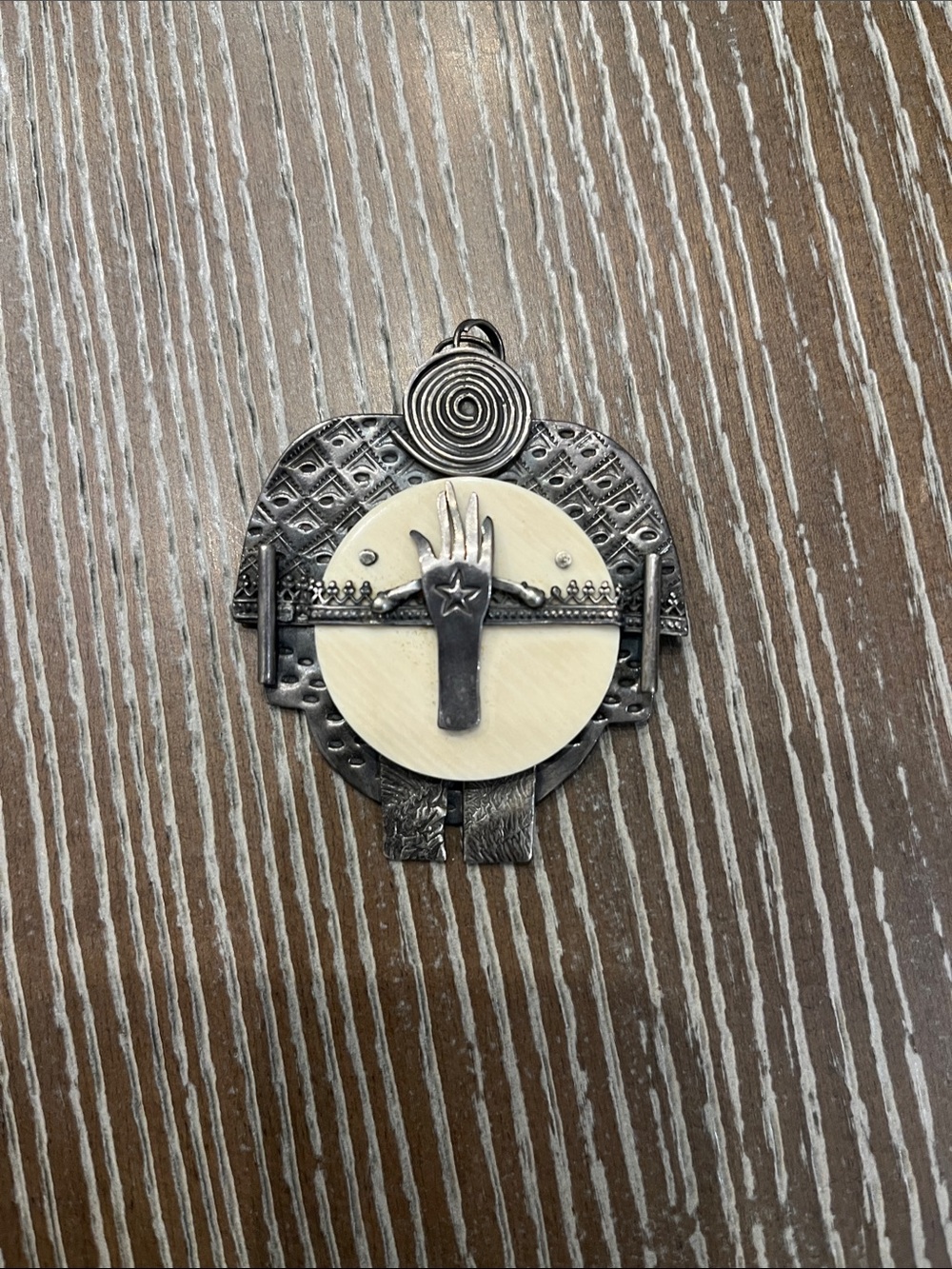 Artisan brooch